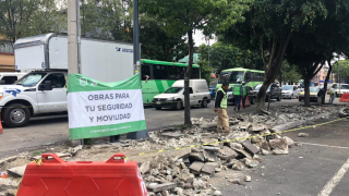 Este lunes 22 de julio la Secretaría de Obras y Servicios comenzó la rehabilitación de Avenida Ceylán